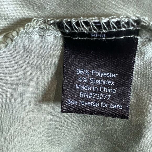 Olive green square cutout top size medium - Picture 5 of 5